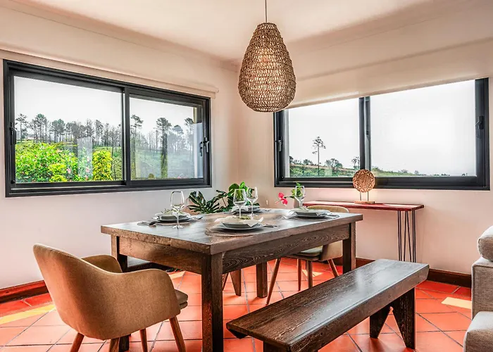 Willa Meerblick - 3-bett Mit Terrassen & Hot-tub Fajã da Ovelha