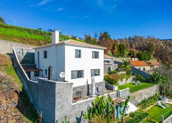 Meerblick - 3-bett Mit Terrassen & Hot-tub Villa Fajã da Ovelha
