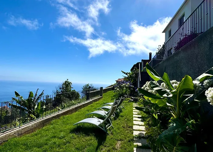 Meerblick - 3-bett Mit Terrassen & Hot-tub Fajã da Ovelha